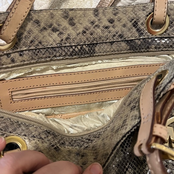 Michael Kors Jet Set Python Bag - Picture 5 of 10